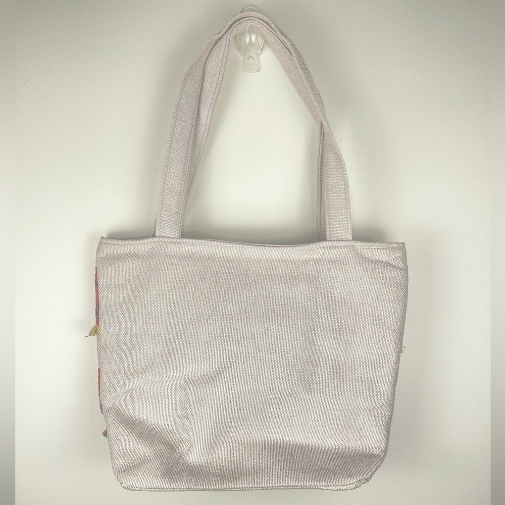 Boho Tote Bag, Extra Large Carryall, Ethnic Embroidered, New, Hippie, Red, XL - Picture 10 of 13